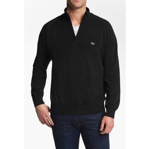 Lacoste Quarter Zip Regular Fit Sweater
